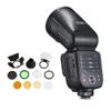 Flashpoint X100 TTL R2 On Camera Li-on Round Head Flash for Fuji with Round Head Flash Accessory Kit view 1