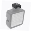 Artibetter 2set Hot Shoe Flash Adapter Mount Cold Shoe Flash Bracket Quick Release for Camera Compatible view 3