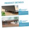 ARTIBETTER 1pair Ergonomic Notebook Stand for Laptop Airflow Riser Portable Laptop Holder for Healthy Posture Material view 3