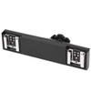 Ultralight Hot Shoe Mount Splitter, Cold Shoe Phone Mount Adapter for DSLR Camera Camcorder view 3