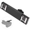 Ultralight Hot Shoe Mount Splitter, Cold Shoe Phone Mount Adapter for DSLR Camera Camcorder view 4
