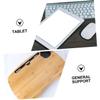 Angoily Multifunctional Tablet Pc Holder Laptop Storage Rack Tablet Table Stand Desk Accessory Compatible for Bed Sofa Carpet view 4