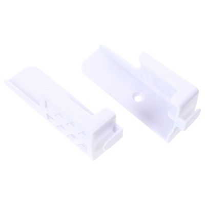DOITOOL 1pair Adjustable Wall-Mounted Bracket for Phones and Tablets Material Easy Adhesive Screw Installation Fits for Home and Office Use