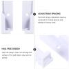 DOITOOL 1pair Adjustable Wall-Mounted Bracket for Phones and Tablets Material Easy Adhesive Screw Installation Fits for Home and Office Use view 4