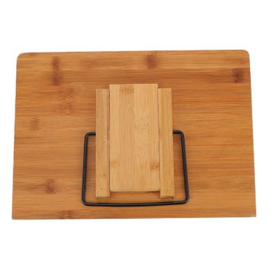 ARTIBETTER Folding Portable Laptop Stand Bamboo Bracket for Home Office Use Lightweight Heat Dissipation Design for Various Laptop and Ergonomic Comfort