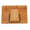 ARTIBETTER Folding Portable Laptop Stand Bamboo Bracket for Home Office Use Lightweight Heat Dissipation Design for Various Laptop and Ergonomic Comfort view 1