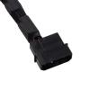 BOXUWFO HONGP 4-Port 3Pin/4Pin Cooler Cooling Fan Splitter Power Cable Environmental Connector Cables view 4