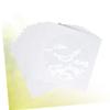 Artibetter 100Pcs Packaging Bags White Paper Cases with Transparent Window Storage Holders for Home Cinema and Video Storage Organization view 2