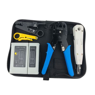 DOITOOL Network Tool Repair Kit Ethernet Tools for Installation Maintenance Termination Repair Portable Tool Bag Included