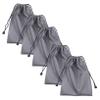 HOMSFOU 6pcs Power Bank Storage Pouch for Travel Digital Accessories Organizer Lightweight Drawstring Design for Cables Chargers and Electronics view 1