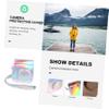 Mikikit Instant Camera Carrying Bag Stylish Pu Photography Pouch for Mini Shockproof Easy Storage for Travel Parties and Daily Use view 3
