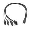 BOXUWFO HONGP 3Pin ARGB Splitter Cable 1Female to 4 Male Connector Extend Multiple Devices Dropship(for One to Three) view 3