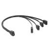 BOXUWFO HONGP 3Pin ARGB Splitter Cable 1Female to 4 Male Connector Extend Multiple Devices Dropship(for One to Three) view 4