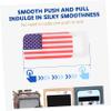 4Pcs Flag Webcam Covers Peeping Sliding Camera Covers for Tablets Laptops Privacy for Devices view 2