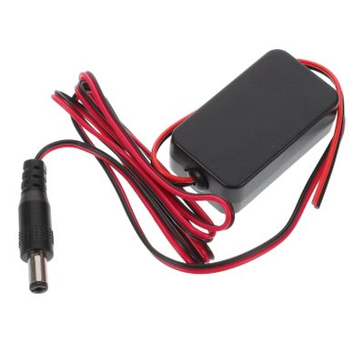 Artibetter Car Backup Camera Voltage Regulator Filter with Power Rectifier for Rear View Camera Light Modification Compatible with Includes Extension Cable