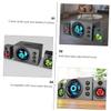 OSALADI 1Set Wooden Multimedia Subwoofer Speaker System Powered Desktop Loudspeaker Box for Laptop and Sound Enhancement view 3