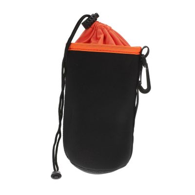 Angoily Portable Camera Lens Storage Pouch Lens Organizer Bag for Men and Women Thick Neoprene Material Compact Design for Outdoor Photography Fits