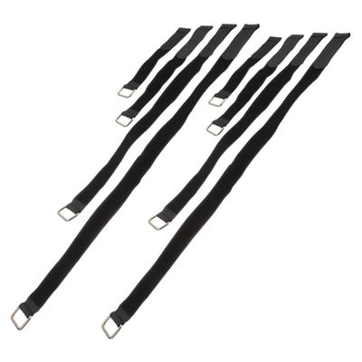 Artibetter 8pcs Heavy Duty Nylon Tie Straps for Extension Cord Organizer Cable Storage Hose Storage