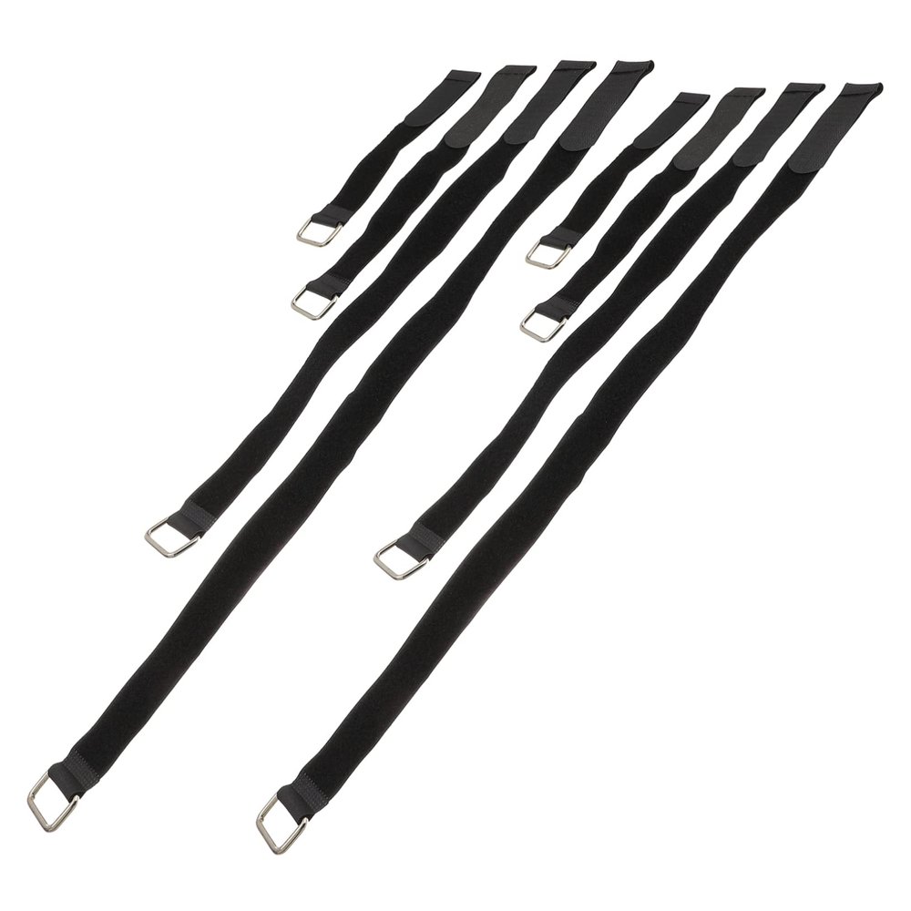 Artibetter 8pcs Heavy Duty Nylon Tie Straps for Extension Cord Organizer Cable Storage Hose Storage