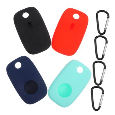 Artibetter 4pcs Silicone Covers for Tile Pro Scratch Protective Sleeves Black Green Wear-Resistant Tracer Case for Tracker Accessories