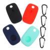 Artibetter 4pcs Silicone Covers for Tile Pro Scratch Protective Sleeves Black Green Wear-Resistant Tracer Case for Tracker Accessories view 1
