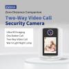 EVERSECU 2 Way Video Baby Camera with 2.4" HD Screen&Warm Nightlight, One-Button Video Call, 2K HD Resolution, Pan/Tilt/Zoom, Human Detection&Auto Tracking, Work with Alexa, SD Card&Cloud Storage view 2