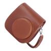Uonlytech PU Instant Camera Case Bag Soft Cork Protective Pouch for Mini Lightweight Storage for Instant Film Cameras Stylish and Durable Design view 1