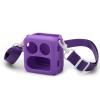 Case for Yoto Mini 2024, Card Reader Silicone Protective Cover, Kids Audio Storytelling Machine Storage Cover with Shoulder Strap (Purple) view 1