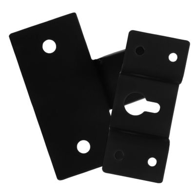 ARTIBETTER 1Set Iron Wall Mount Hook Hanger Plate Connector for Surround Sound Speakers Ceiling Installation Durable Audio Mounting