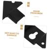 ARTIBETTER 1Set Iron Wall Mount Hook Hanger Plate Connector for Surround Sound Speakers Ceiling Installation Durable Audio Mounting view 3