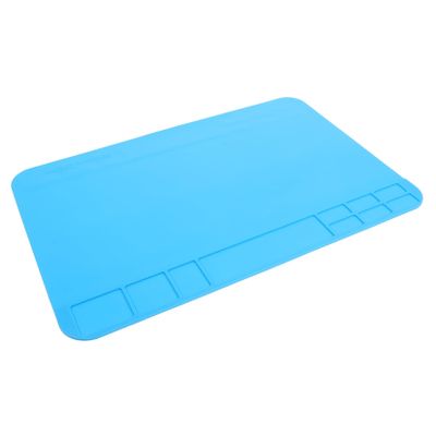 Artibetter Large Silicone Soldering Mat Repairing Mat for Electronics Maintenance High Temperature Insulation Workbench Pad for Soldering Computer and Mobile