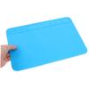 Artibetter Large Silicone Soldering Mat Repairing Mat for Electronics Maintenance High Temperature Insulation Workbench Pad for Soldering Computer and Mobile view 3