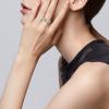Buoikik Smart Ring for Men Fitness Tracker Health Ring for Women, Heart Rate & Blood Oxygen Monitor & Sleep Monitoring, Remote Selfie Control Ring, Waterproof Smart Rings (Size 10) view 2