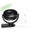 ARTIBETTER Double Headed Car Fan Portable Adjustable Cooling Fan for Vehicle and Truck Black Dual Head Air Circulator for Backseat Use view 2