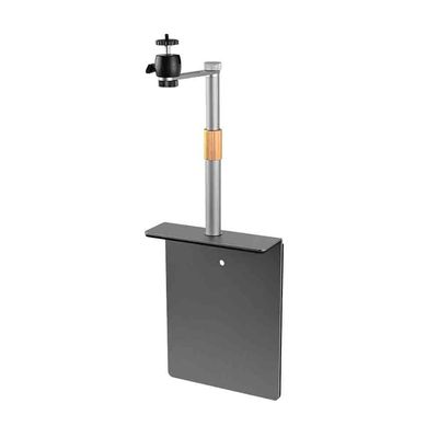 CAOJLjiaxiang-2012 Projector Mount Multi-Application Projector Stand for Desktop Sofa Bed Aluminium Alloy Thick Metal Base Adjustable Track Moveable Bracket Projector Bracket