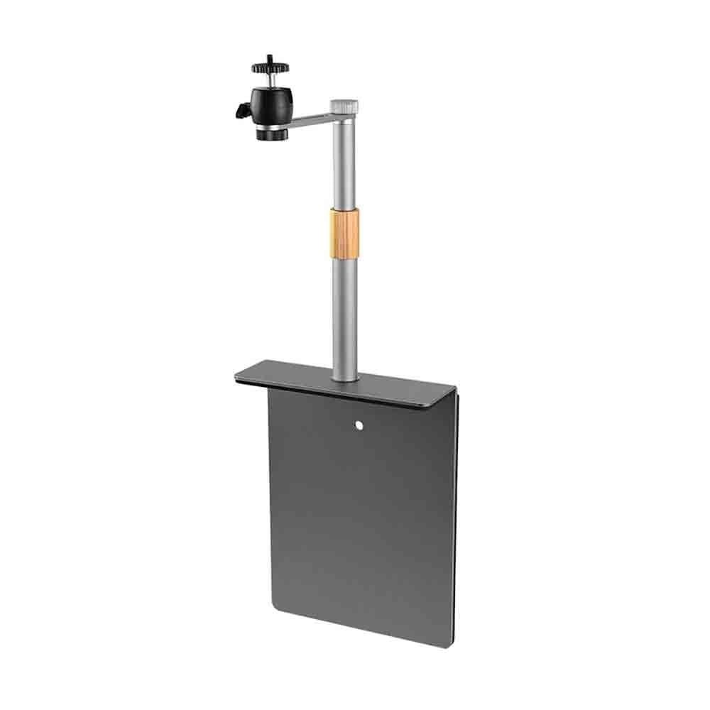 CAOJLjiaxiang-2012 Projector Mount Multi-Application Projector Stand for Desktop Sofa Bed Aluminium Alloy Thick Metal Base Adjustable Track Moveable Bracket Projector Bracket