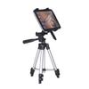 Angoily Adjustable Rotating Tripod Tablet Stand Mount Holder for Tablets Portable Multi Angle Adjustable Design Silver Finish view 1