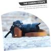ARTIBETTER Camera Neck Strap Adjustable Lanyard Camera Belt Small Pockets for Fuji view 3