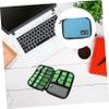 Angoily Travel Organizer Electronics Organizer Bag Cord Organizer Box Cable Organizer for Data Cables Mobile Batteries view 4