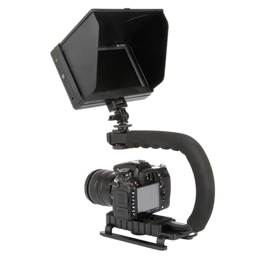 DOITOOL Handheld Camera Stabilizer for Video Handheld Stabilizer Smartphone Camera Grip