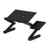 ACAGALA 360 Foldable Laptop Desk Table Stand Holder w Cooling Fan Mouse BOAD (Black) view 1