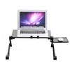 ACAGALA 360 Foldable Laptop Desk Table Stand Holder w Cooling Fan Mouse BOAD (Black) view 2
