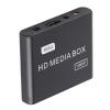 Mini Box Full HD Media Player 1080P Support USB MMC RMVB MP3 AVI MKV Black (US Plug) view 3
