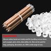 Zinkebol 200 PCS Cord Organizer, Silicone Rubber Bands Rings, Cable Straps Organizer Management, USB Holder Earphone Winder Wrapping, 12mm Diameter view 4