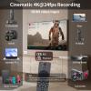 4K HDMI Video Recorder, ZowieREC, Premium Aluminum, DVR for Camcorders, Gaming Consoles, Laptops, PC, Playback on TV, Schedule Recording, Snapshot, Pause & Resume, TF Card & USB, No PC Required view 3