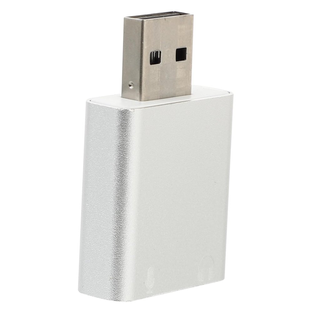 Artibetter Headphone Adapter External Sound Card for 7.1 Stereo Audio Adapter No Drivers Required