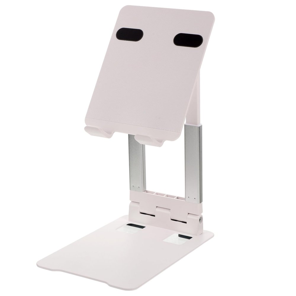 ARTIBETTER Adjustable Tablet Stand Portable Lift Frame for Tablets Metal Organizer for Desk Use Compatible with All Tablets Tablet Holder Sleek Design