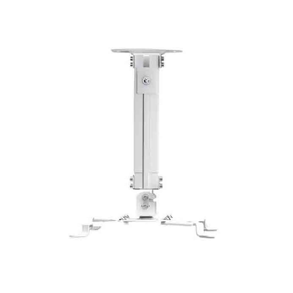 CAOJLjiaxiang-2012 Projector Mount Projector Hanger Telescopic Shelf Ceiling Mount Projector Hanging Bracket for Ceiling Hangers Projector Bracket(White)