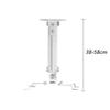 CAOJLjiaxiang-2012 Projector Mount Projector Hanger Telescopic Shelf Ceiling Mount Projector Hanging Bracket for Ceiling Hangers Projector Bracket(White) view 2