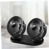 ARTIBETTER Low Energy Consumption Car Fan Portable Double-headed Fan Cooler Cooling view 4